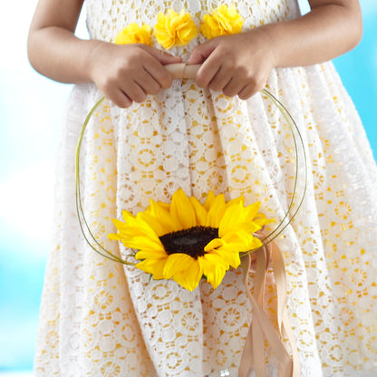 Sweet Sunshine Flower Girl Bouquet –  Southern Utah Floral, Washington UT