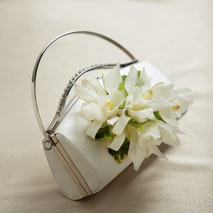 White Purse Decor –  Southern Utah Floral, Washington UT