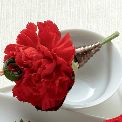 Red Carnation Boutonniere –  Southern Utah Floral, Washington UT